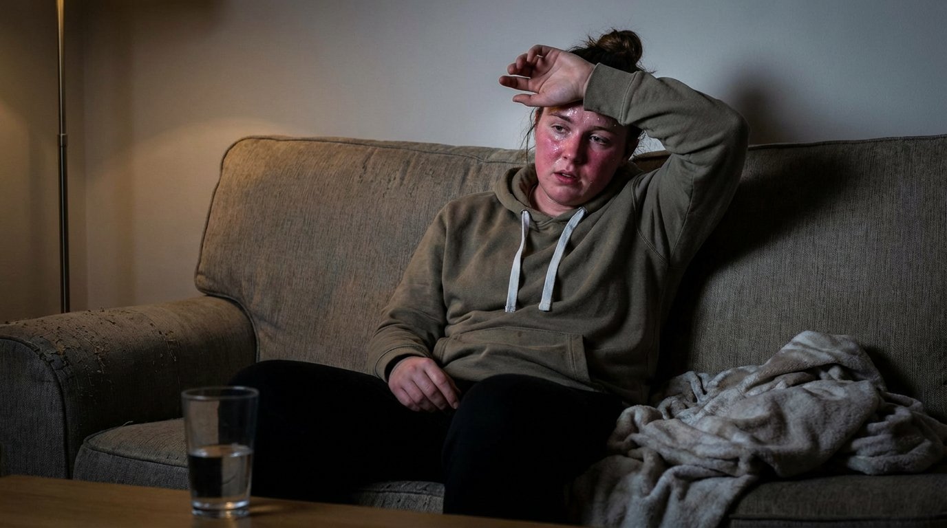 marijuana withdrawal causes sweating management