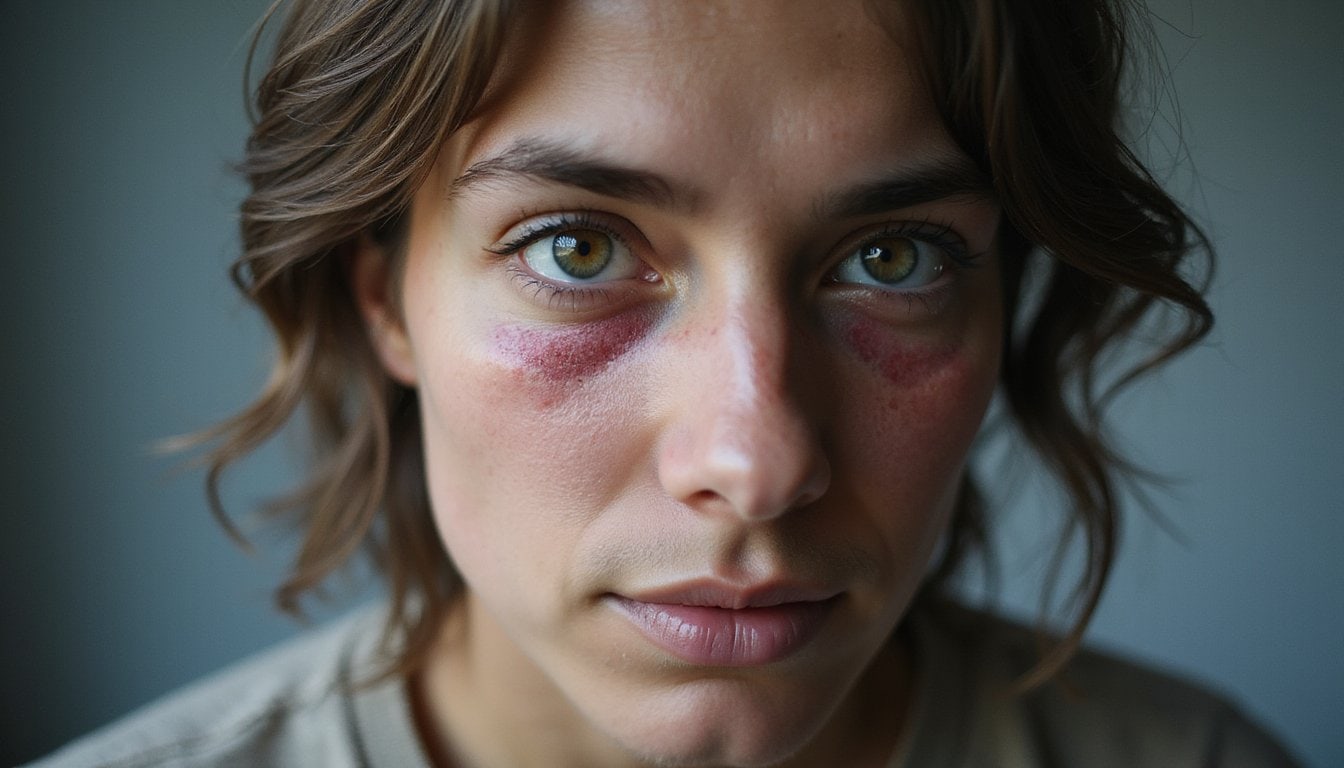 bloodshot eyes signal heavy drinking