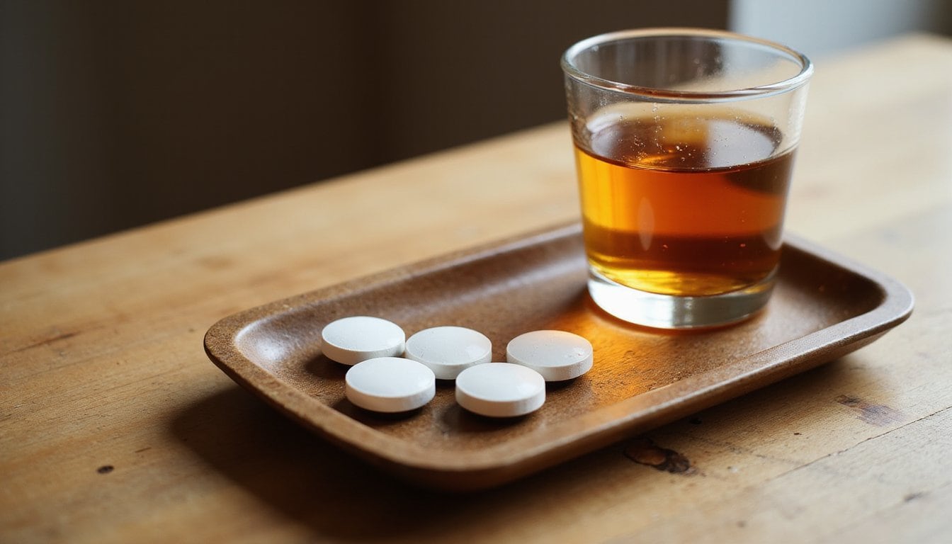 occasional moderate cautious ibuprofen alcohol mix