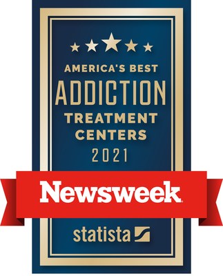 Newsweek Best Addiction Treatment Centers Logo