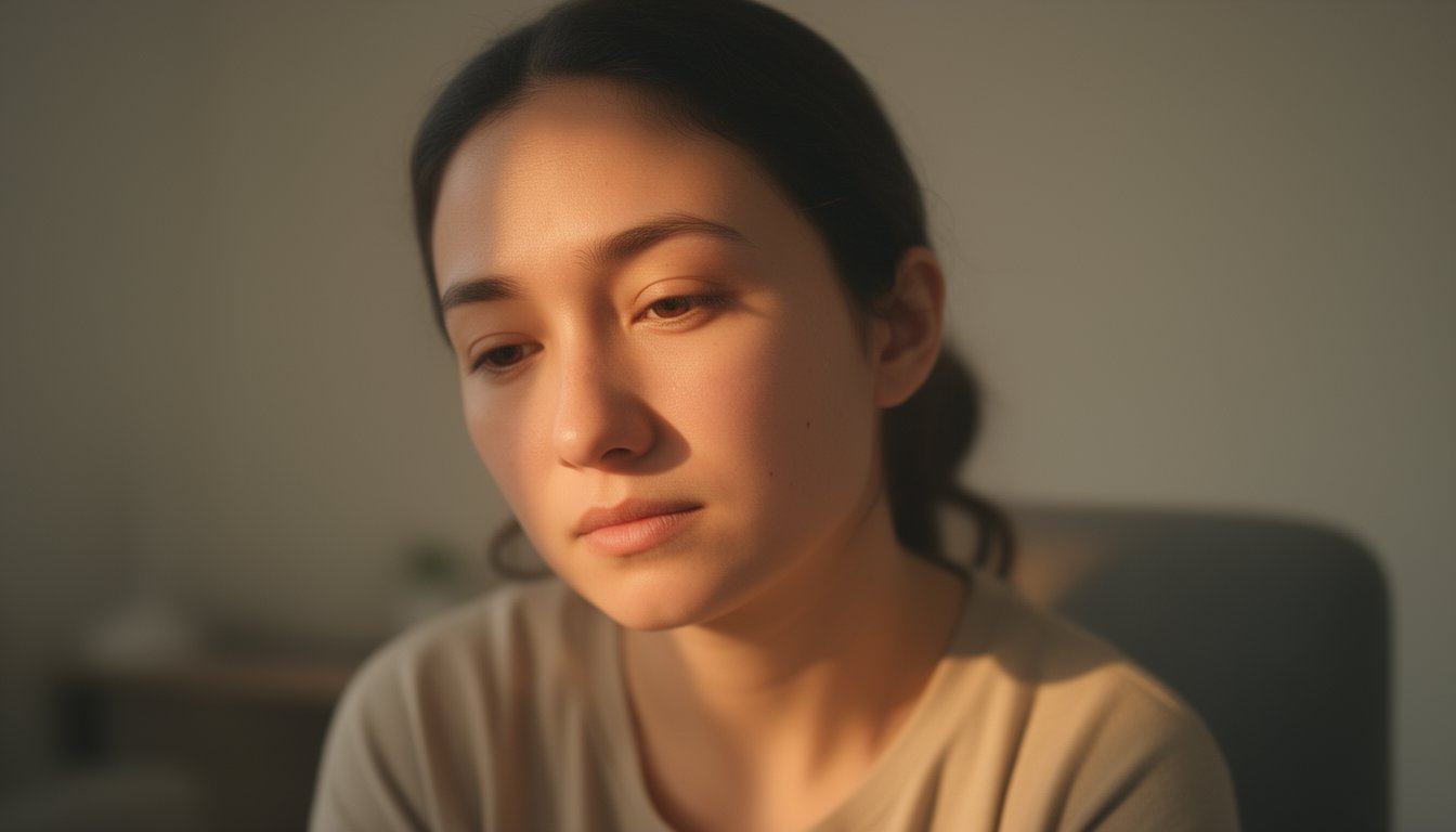Emotional close-up of young adult discussing fentanyl addiction in a supportive environment