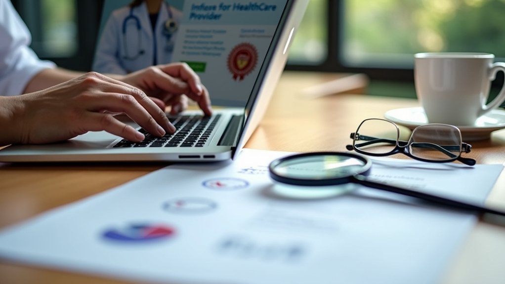 verify accreditation licensing privacy coverage