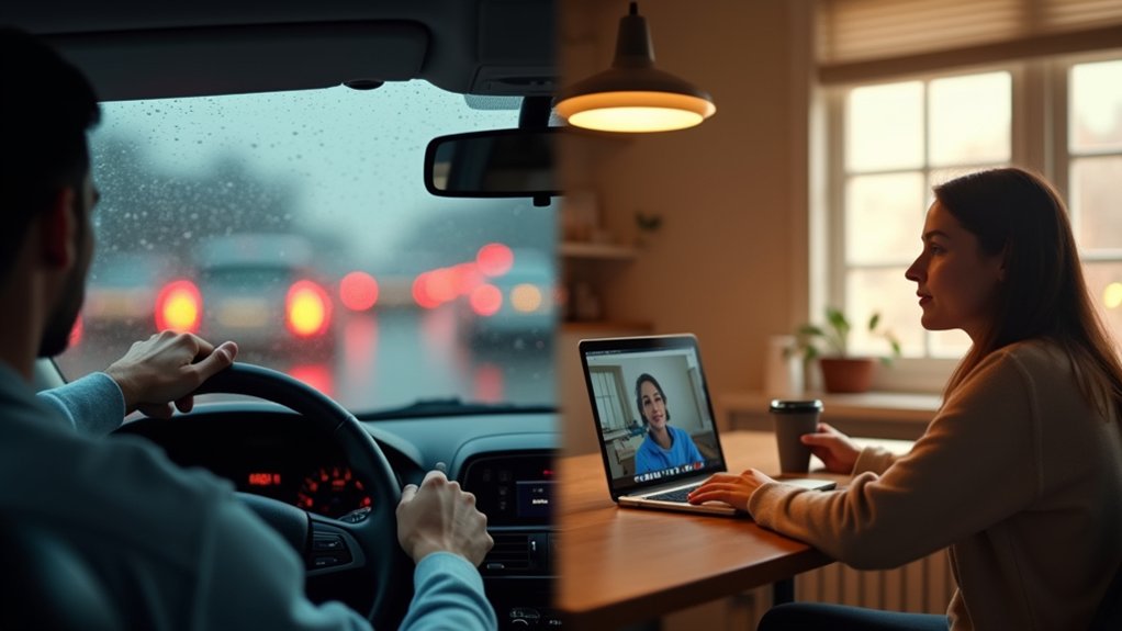 virtual visits beat clinic drives on time health sleep